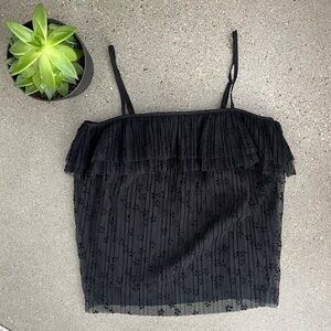 J Crew Flutter Lace Tank / Cami